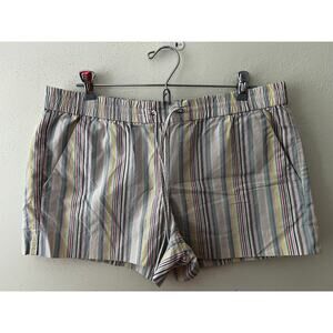 “LOFT Striped Shorts — The ‘I’m Fun, But Still Tired’ Summer Pair”